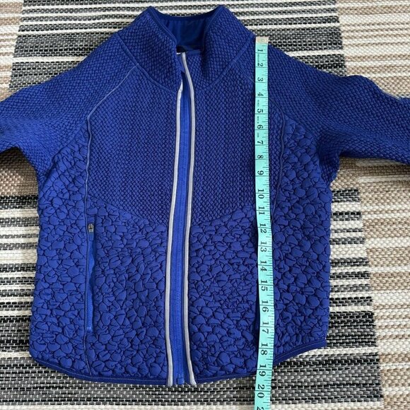 Free People Movement Smock Show Packable Run Jacket Sweat-Wicking Blue Small - Picture 15 of 15